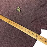 H&M Women’s Sz XL Shimmering Black Pink Crewneck Sweater Photo 7