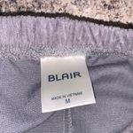 Blair Corduroy Short Pants Grey Elastic Waist pockets Photo 7