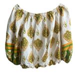 Haute Hippie Boho Off The Shoulder Blouse Size Large Photo 2