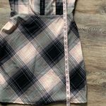 Urban Outfitters  Black and Cream Plaid Mini Dress M Photo 5