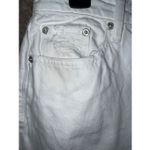 Pistola  high rise white distressed button fly bootcut jeans size 27 #751 Photo 7