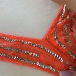 Betsy and Adam  One-Shoulder Sequin Backless Gown Photo 5