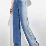 SheIn High Waisted Color Fade Jeans Photo 0