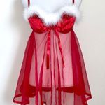 Sexy Santa Holiday Babydoll Red Size L Photo 4