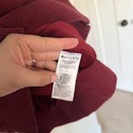 Athleta  Red Fleece Oversized Cozy Karma Full Zip Jacket Hooded Photo 4