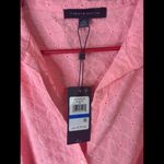 Tommy Hilfiger Women's Puff Sleeve Eyelet Midi Dress Photo 4