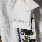 Ulla Johnson NEW  Alma Cotton Gauze Sequin Beaded Embroidered Tiered Maxi Dress 2 Photo 1