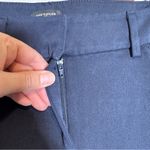 Ann Taylor  Navy Blue Straight Leg Trouser Dress Pants Women’s 2 Preppy Academia Photo 7