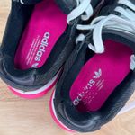 Adidas  Originals Falcon Running‎ Shoes Corduroy Leather Black Pink 8 Photo 8