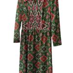 Vintage Yves Jennette Geometric Polyester Dress Photo 0