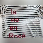 Anthropologie  Sol Los Angeles La Vie En Rose Tshirt Size Large Photo 3