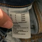 American Eagle Super Stretch women's size 0 short women's distressed blue Photo 3
