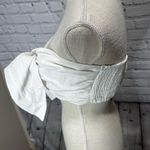 NWT Malibu bum tie front crop size small White Photo 3