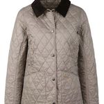 Barbour  Annandale Quilted Jacket, Grey, Size US 8 NWT Photo 0