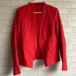 Theory  Red Business Professional Blazer Photo 0