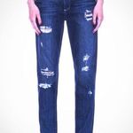 Paige  Jimmy Jimmy Skinny Distressed Patchwork Plaid Jeans Photo 0