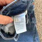 American Eagle  Blue Mom Jeans Size 6 Regular Photo 6
