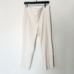 Theory  Pants Womens Treeca Pull-On Pant in Good Linen Neutral Straw Size‎ 14 NEW Photo 2