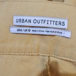 Urban Outfitters  Womens Yellow Evon Wide Leg Trouser Pants 6 Photo 5