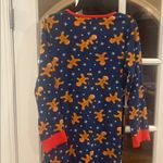 Jammies by Hip Style New Ginger snap zip up adult holiday pajamas novelty funky Blue Size L Photo 4