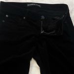 EXPRESS Stella Low Rise Velour Legging Skinny Pants Solid Black Size 6 Pockets Photo 4