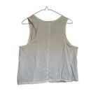 Athleta White Cotton Tank Top Womens Size XL Lightweight Basic Casual Photo 6