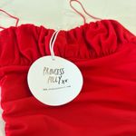 Princess Polly Red Ruched Dress Photo 3