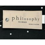 Philosophy Woman 1X Black White Polka Dot Slim Ankle Pants NWT Stretch MSRP $68 Size undefined Photo 11