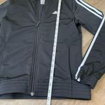 Adidas Black W/ White Stripe Full Zip Track Jacket ~ Activewear~ Size Small Photo 11