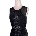 Kenneth Cole Sheer Panel Hi-Low Dress Photo 3