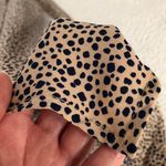 Princess Polly leopard polka dot Romeo wrap midi skirt in tan Photo 2