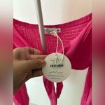 Petal and Pup  Fuchsia Puff Sleeve Blouse Photo 4