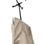 Barefoot Dreams Barefoot Dreams CozyChic Ultra Lite Short Sleeve Zip-Up Hoodie Cream Size L XL Photo 9