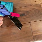 Think Royln Blue Lagoon Ombre Quilted Puffer Pouch RFID Protected Photo 5