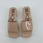 Anthropologie  Beach by Matisse Nude Jelly Block Heel Slide Sandals Shoes size 8 Photo 7