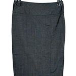 Iz Byer charcoal pencil Skirt skirt with ruffle back size 1 junior Photo 0