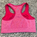 New Balance Pink Racerback Sports Bra Photo 1
