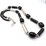 Chico's Chico’s oversized chunky large necklace career statement black and gold Photo 1