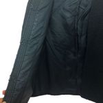 Vince Jacket 4 Black Wool Blend Boucle Cropped Blazer Silk Lined Hook Photo 12