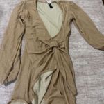 Beach Riot  Dixie Metallic Swim Cover Up   Wrap Dress Size small  Photo 2