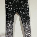 Rbx Active Woman’s Long Pants Black /white/grey Pattern Xl Photo 0