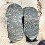 UGG  Australia  Girls Boots Size 2 Bailey Bow Black Suede Fur Line Bootie Photo 5