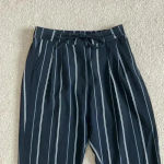 Tally Weijl ⭐️  high rise black and white striped pants in size xs Photo 1