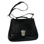 Patricia Nash Heritage Leather Satchel Crossbody Bag Black retro boho chic Photo 1
