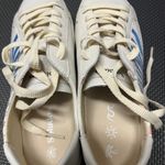 Soludos New ‎ hippie wave Ibiza platform sneaker leather white size 5.5 Photo 6