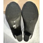 Giani Bernini  Alanny Perforated Black Booties Peep Toe Block Heel Shoes Sz 8.5 Photo 8