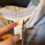 H&M UCLA Light Gray Hoodie with Yellow Print Photo 2