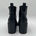 Madden Girl  Truffle Lug Chelsea Black Ankle Boots Women’s Sz 7 Chunky Y2K Photo 3