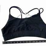 NWT Vie Active Sports Bra Strappy Lola Bra in Gray Women’s Size Large Msrp $58 Black Photo 3