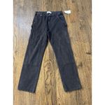 AGOLDE  + NET SUSTAIN Rami Carpenter high-rise tapered-leg organic jeans‎ Size 23 Photo 4